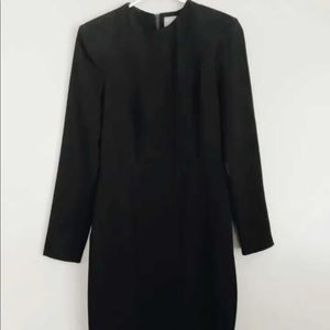 Knee length black pencil dress Size 6